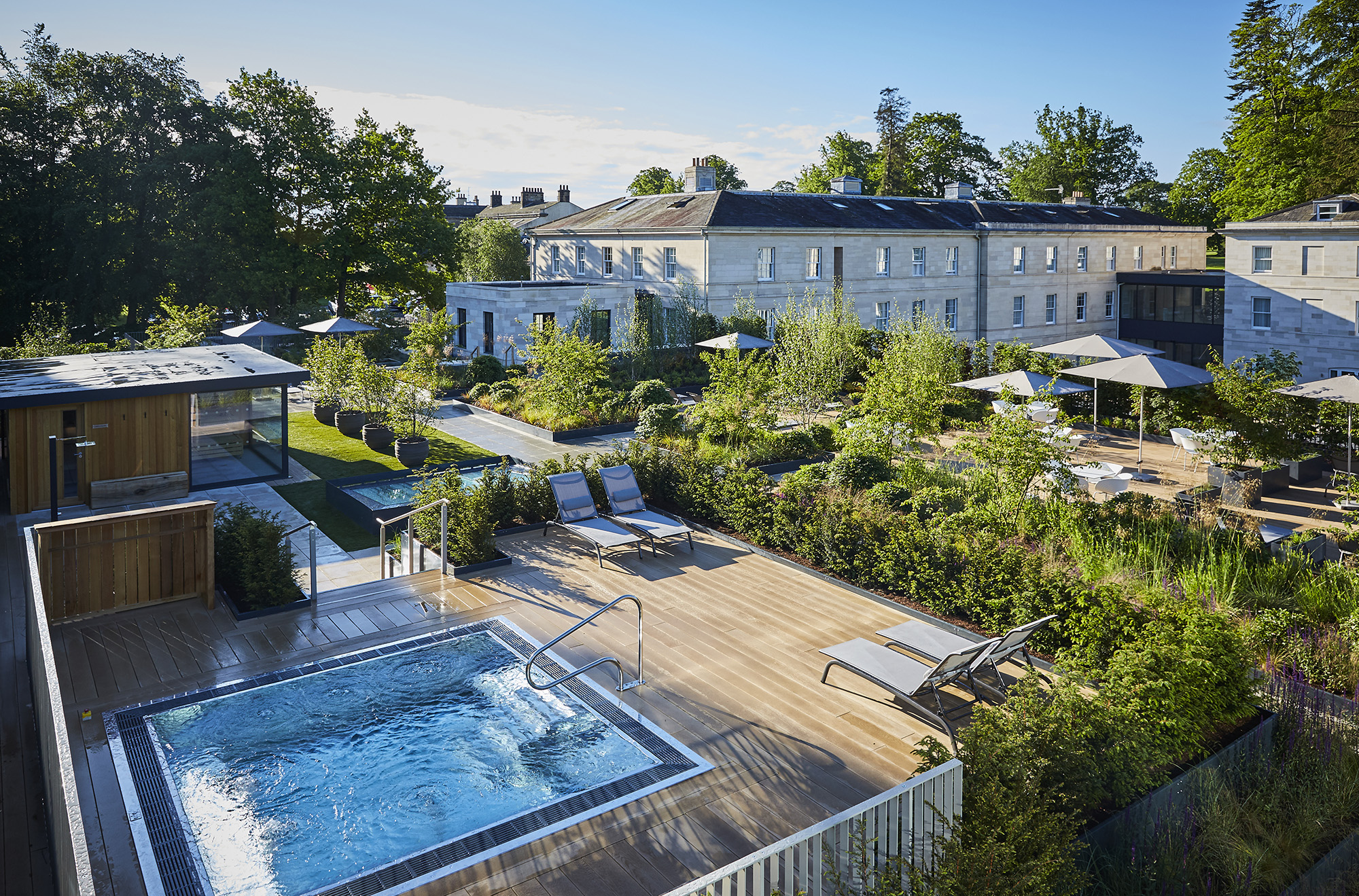 Roof Top Spa Bath